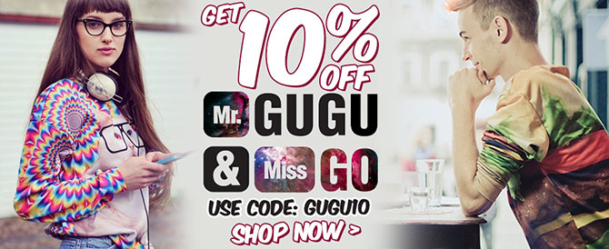 Get 10% off Mr Gugu & Miss Go. Use Code: GUGU10