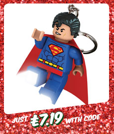 Lego Superman DC Superheroes Keylight £8.99