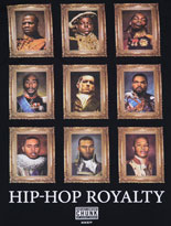 Men's Black Hip Hop Royalty T-Shirt