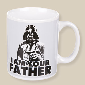 Boxed Star Wars I Am Your Father Darth Vader Mug