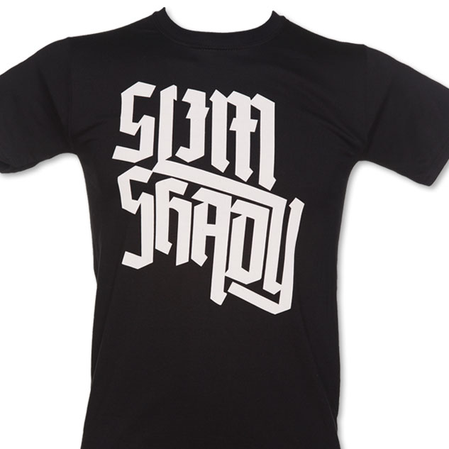Men's Black Slim Shady Eminem T-Shirt £17.99