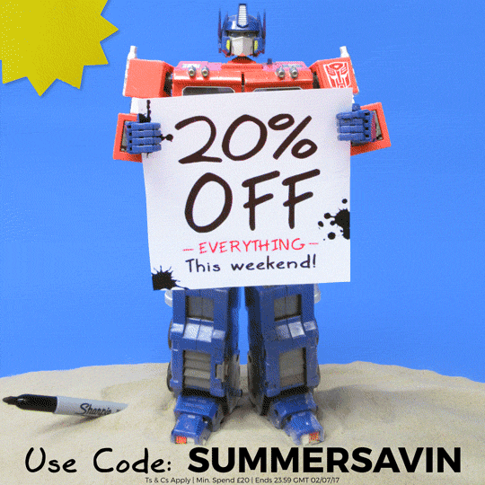 20% off EVERYTHING this weekend! Use code: SUMMERSAVIN
